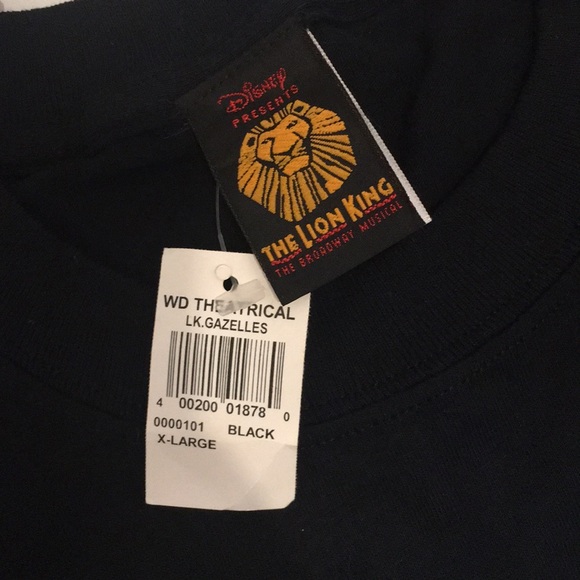 The Lion King Broadway Musical Gazelles T shirt XL - Picture 4 of 8
